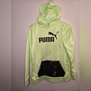 NWT Kids Puma Splatter Hoodie (Kids Large)